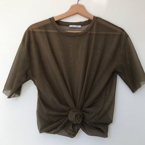 Sheer Zara Top